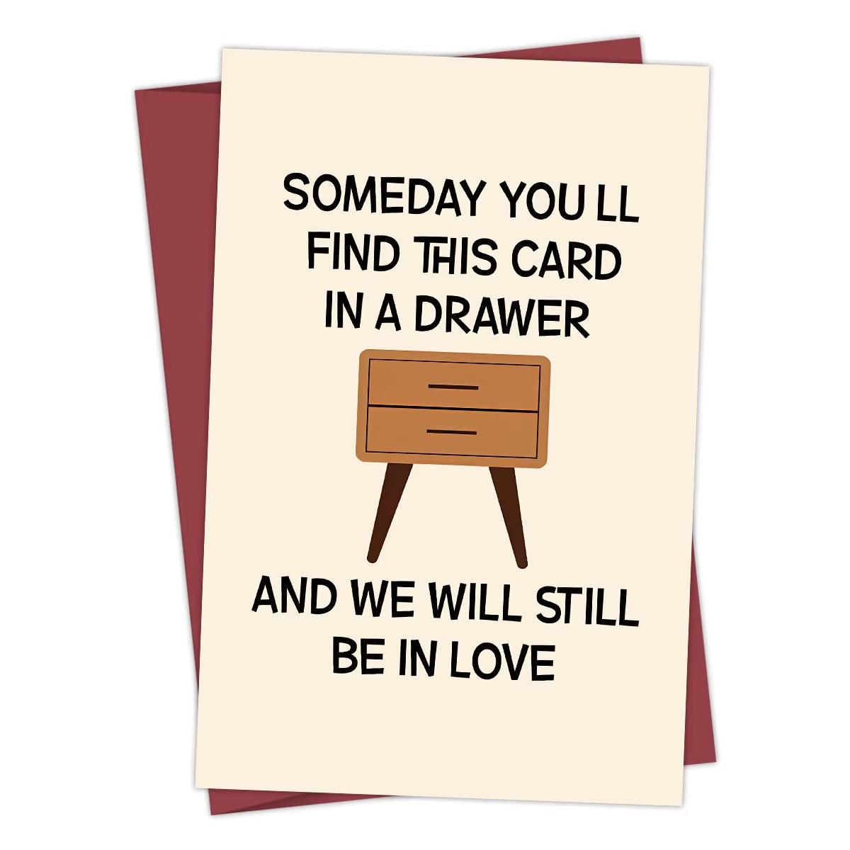 Funny Anniversary Card – 'I Promise to Always Be by Your Side' for Valentine’s Day, Birthdays, and Special Occasions - Cupid's Treasures