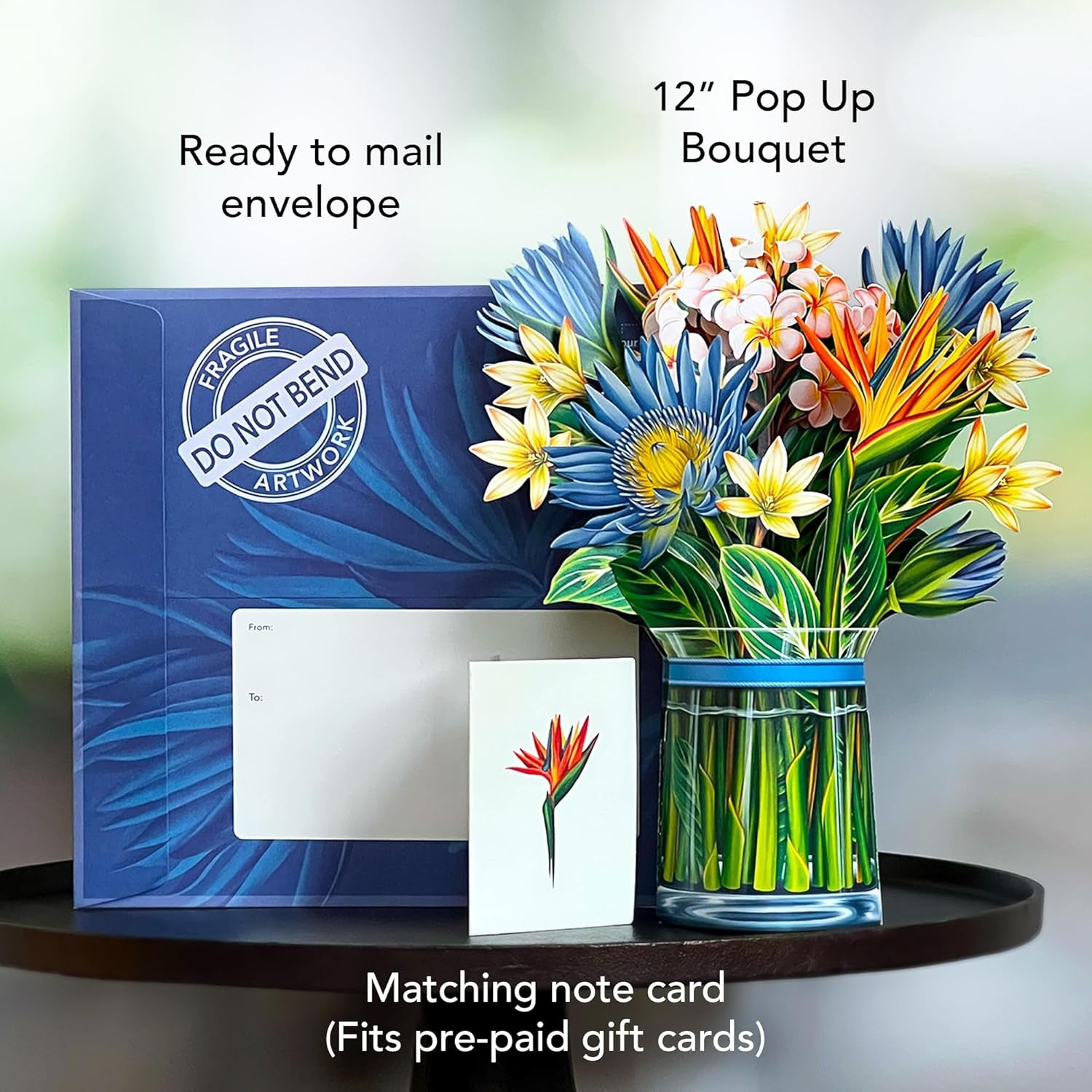 A Bloom for Every Occasion – 3D Pop-Up Flower Greeting Cards - Designed by Hand - Cupid's Treasures