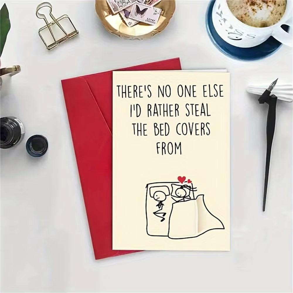 Funny Greeting Card with Envelope – Hilarious Birthday or Anniversary Card for Him or Her - Cupid's Treasures