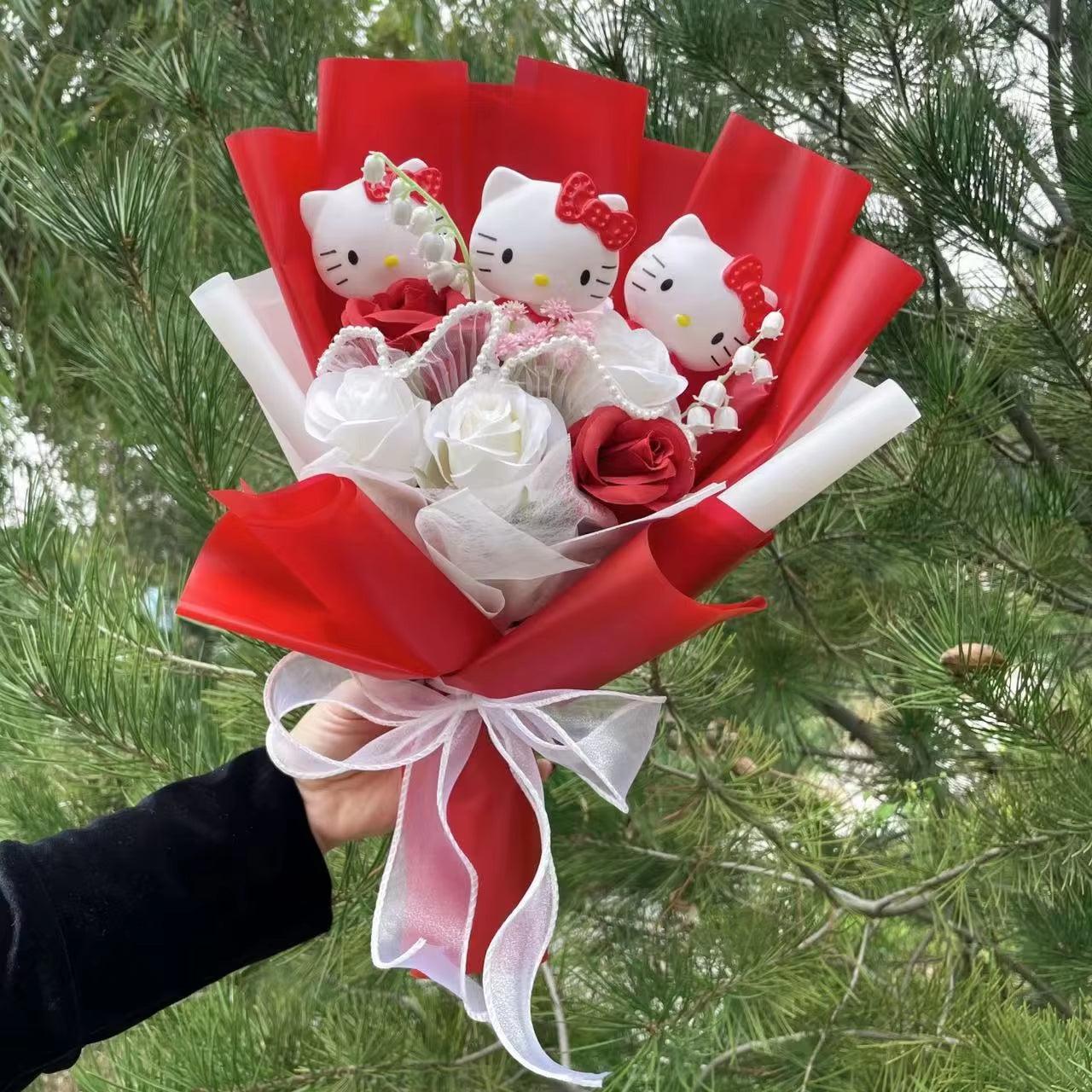 Kawaii Hello Kitty Bouquet - Cupid's Treasures