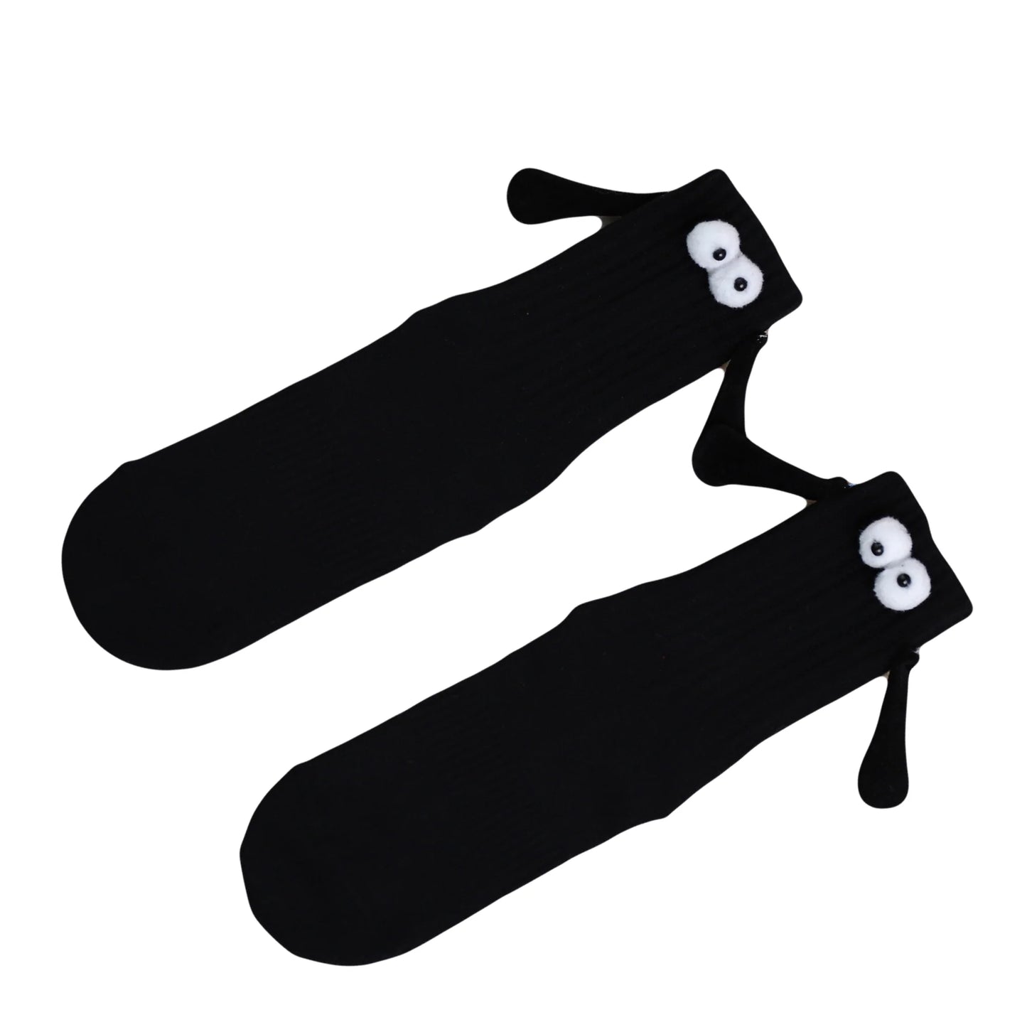 Magnetic Holding Hands Couple Socks – 2 Pairs, Fun Valentine’s Day Gift for Couples - Cupid's Treasures