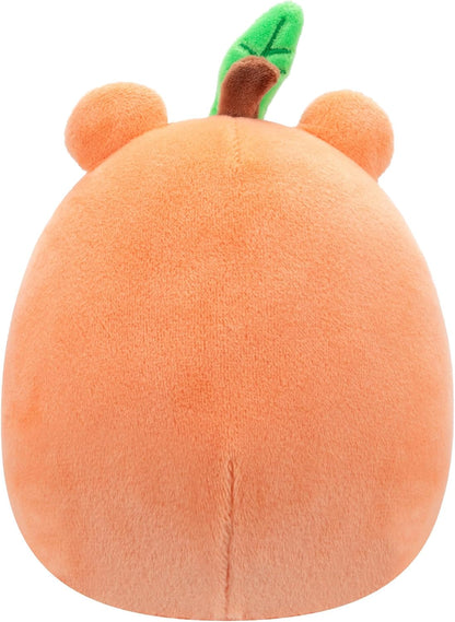 Original 5-Inch Fatima Peach Frog with Fuzzy Belly - Official Jazwares Plush - Cupid's Treasures