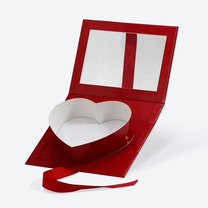 Valentine’s Day Heart-Shaped Gift Box – Fillable Treat Boxes for Candy, Chocolate, & Gifts - Cupid's Treasures