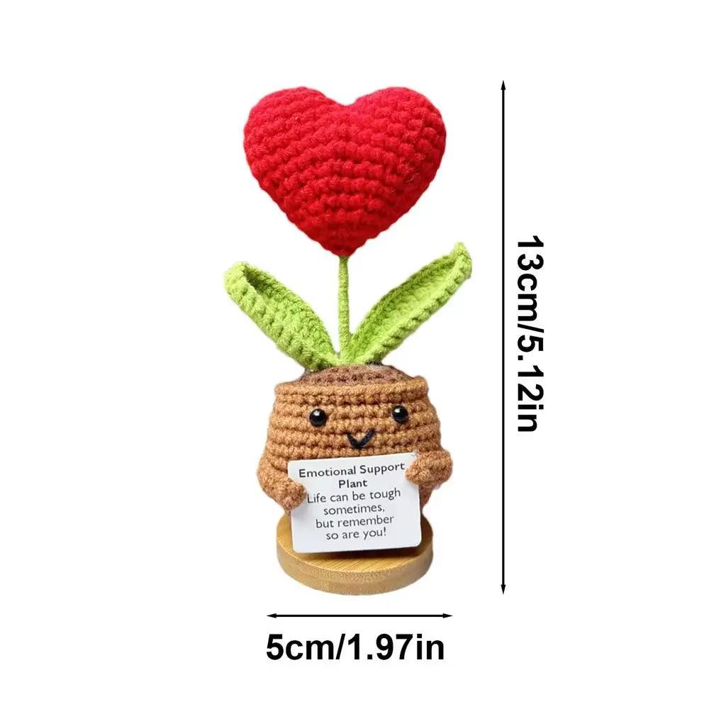 Crochet Buddies – Heart & Sunflower Designs - Cupid's Treasures