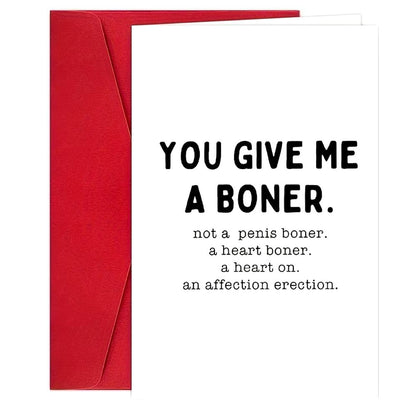 Naughty Valentine’s Day Card – Funny Anniversary Card for Her, Girlfriend, or Wife - Cupid's Treasures