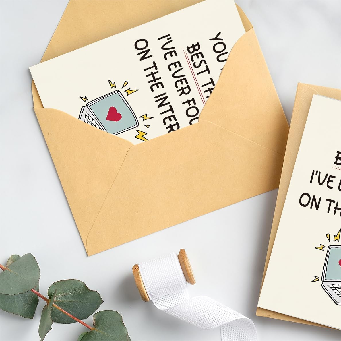 Cupid’s Treasures Funny Valentine’s Day Card for Him and Her - Best thing on the Internet 