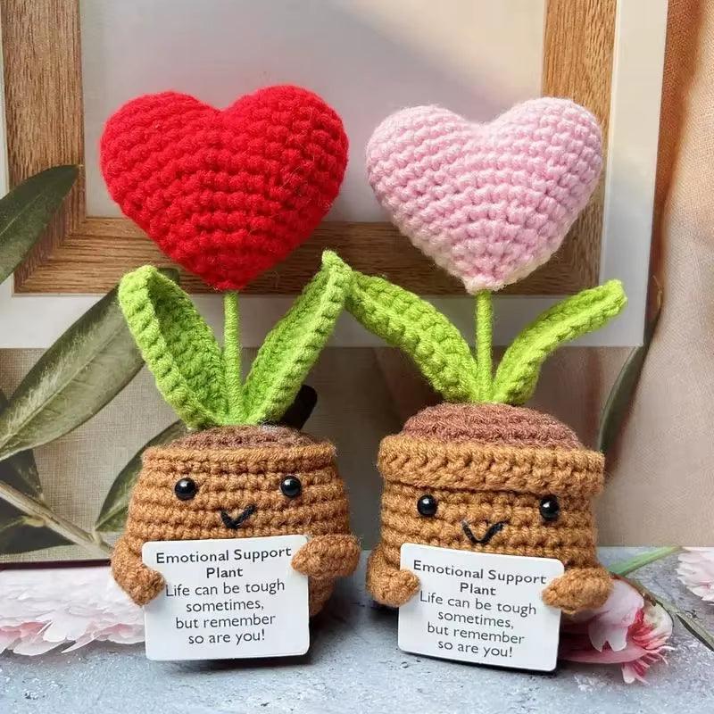 Crochet Buddies – Heart & Sunflower Designs - Cupid's Treasures