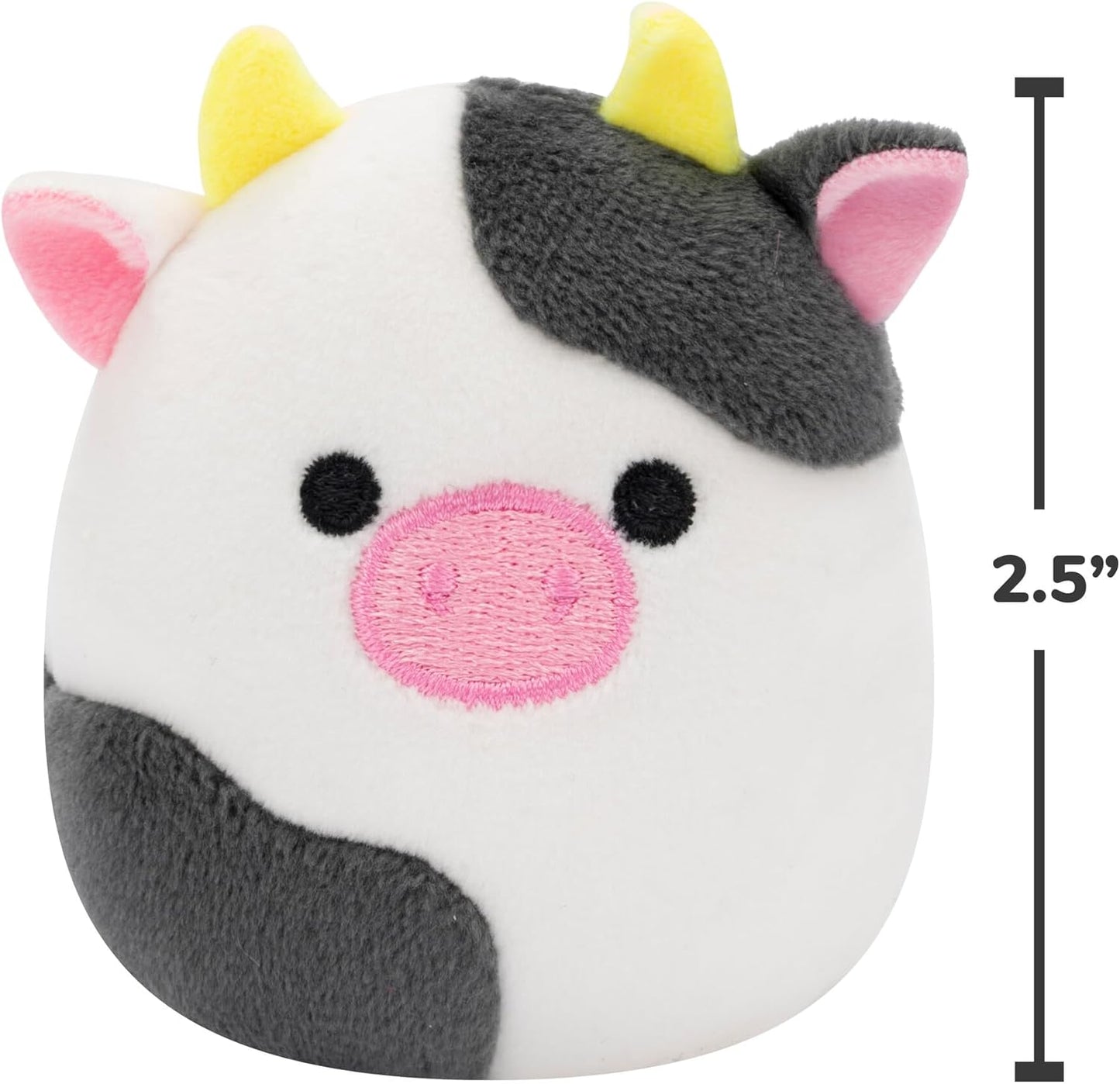 Micromallows 6-Pack – Cute Mini Plush Collection Featuring Cailey Crab, Connor Cow, and More - Cupid's Treasures