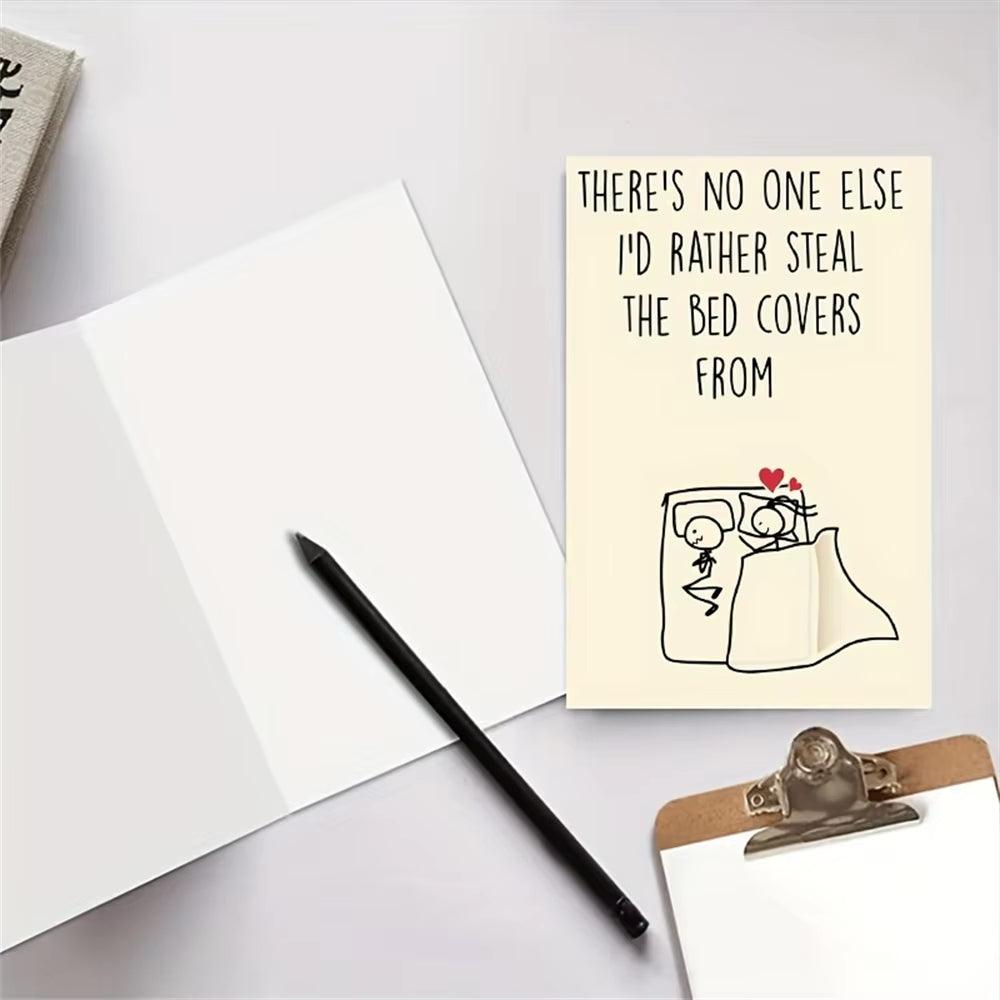 Funny Greeting Card with Envelope – Hilarious Birthday or Anniversary Card for Him or Her - Cupid's Treasures